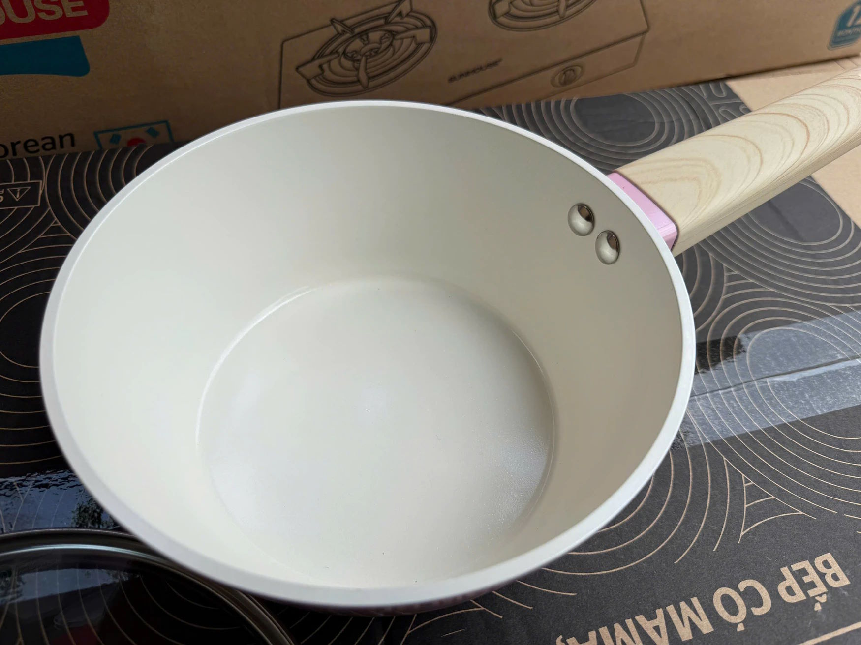 Quánh phủ sứ Nano đáy từ Sunhouse Healthy MP18P