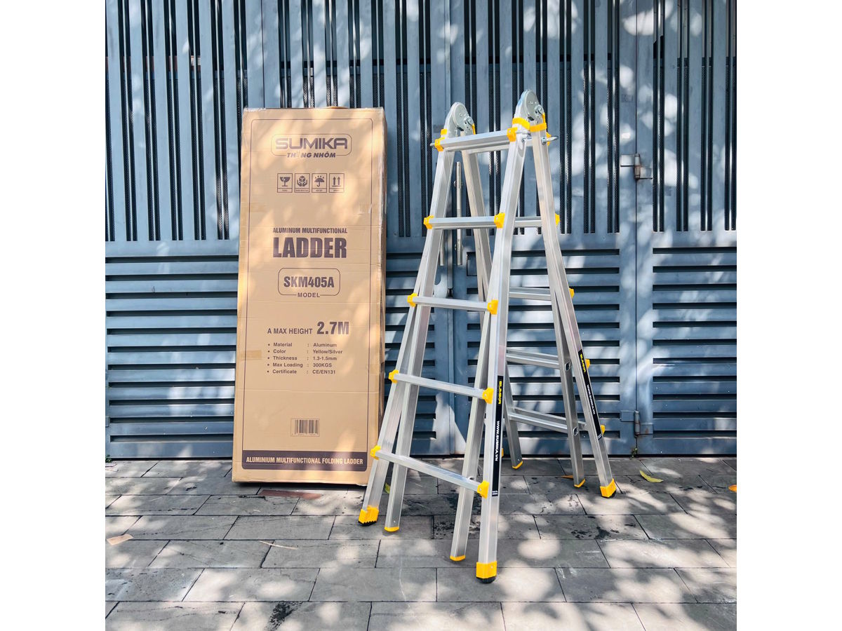 Thang nhôm rút lồng Sumika SKM405A