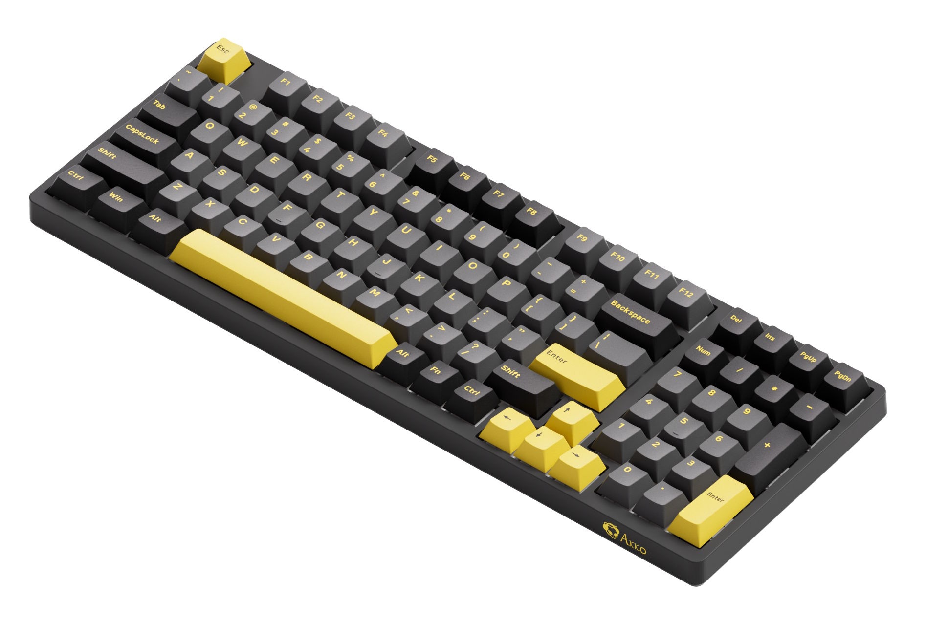 Bàn phím cơ AKKO 3098B Plus Black Gold Fairy (Silent)