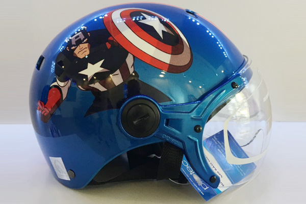 Mũ bảo hiểm Protec Kitty M 2 màu KMWFK1 (có kính)