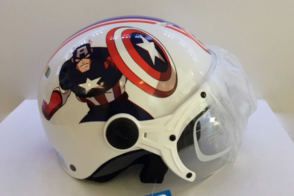 Mũ bảo hiểm Protec Kitty M 2 màu KMWFK1 (có kính)