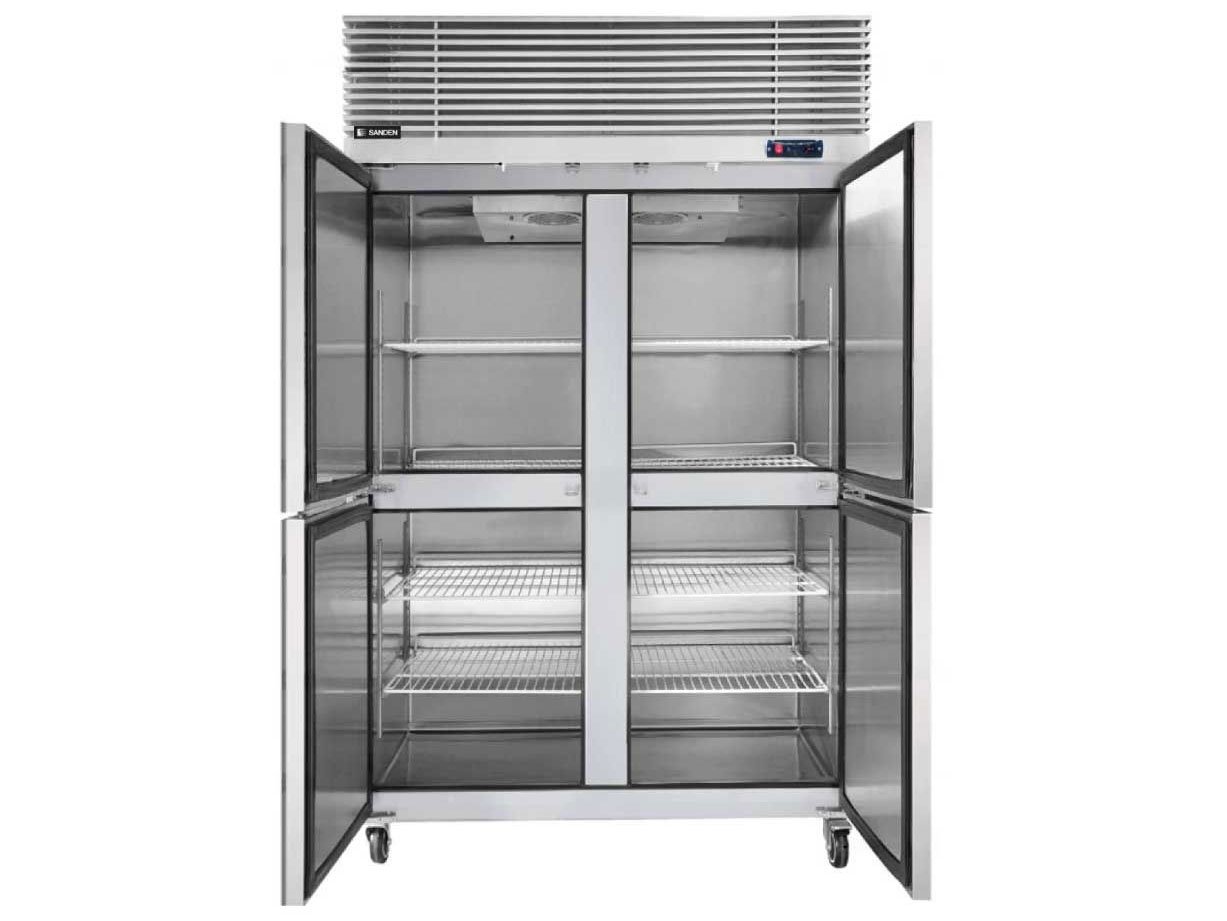 Tủ đông 4 cánh inox Sanden SRF-1232