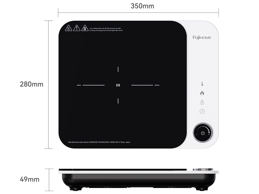 Bếp từ đơn Fujihome IC1901W