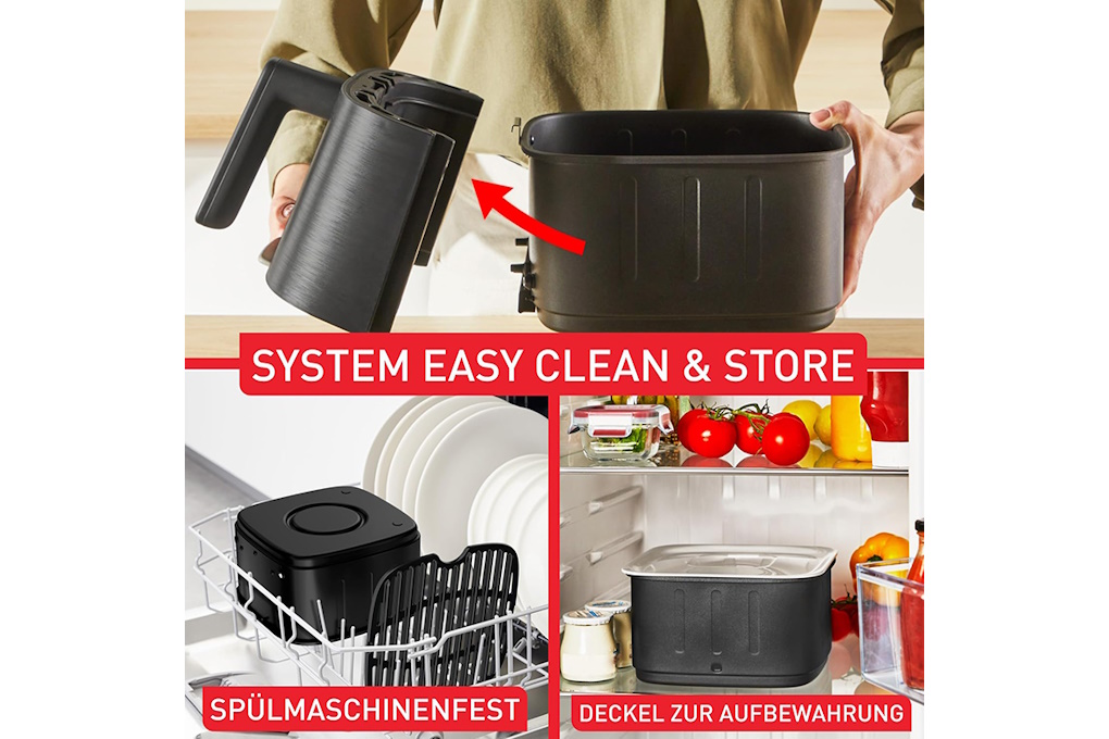 Nồi chiên không dầu Tefal EasyFry Silence EY5528E0 - 5 lít