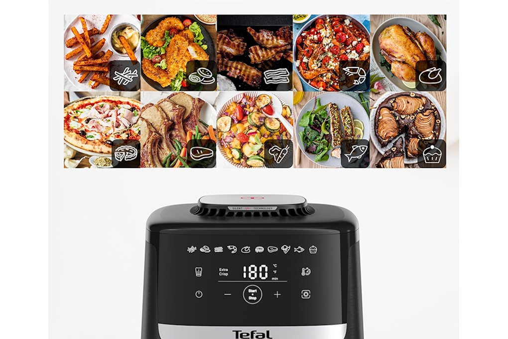 Nồi chiên không dầu Tefal EasyFry Silence EY5528E0 - 5 lít