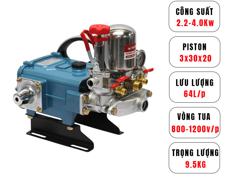 Đầu xịt áp lực Tatsu TS130C - 2HP