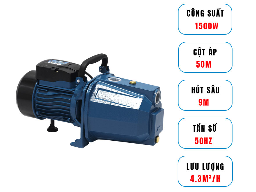 Máy bơm nước con lợn Jerrys JR1500JET