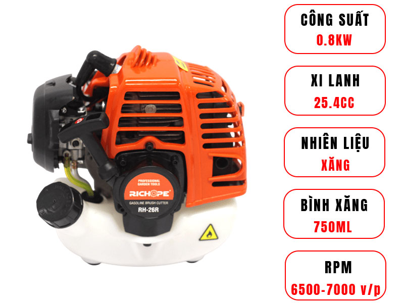 Máy cắt cỏ Richope RH-26R