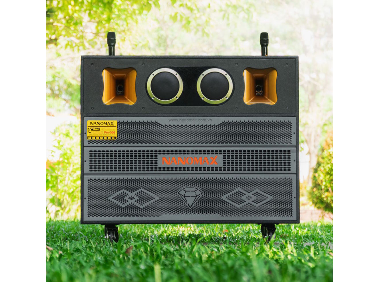 Loa kéo bình & điện Nanomax Pro-500