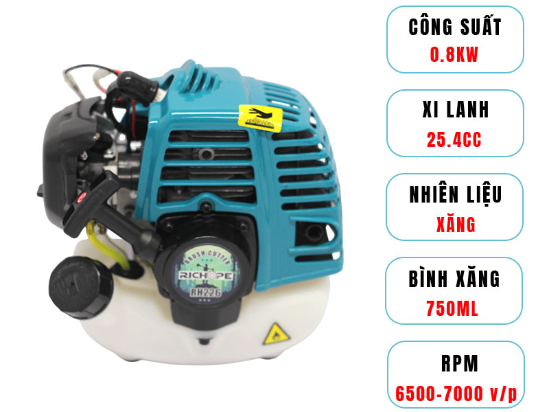 Máy cắt cỏ Richope RH226