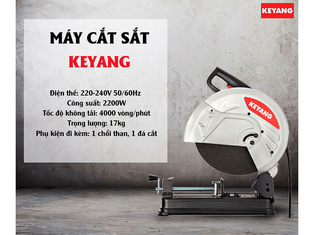 Máy cắt sắt 355mm Keyang HC355-220