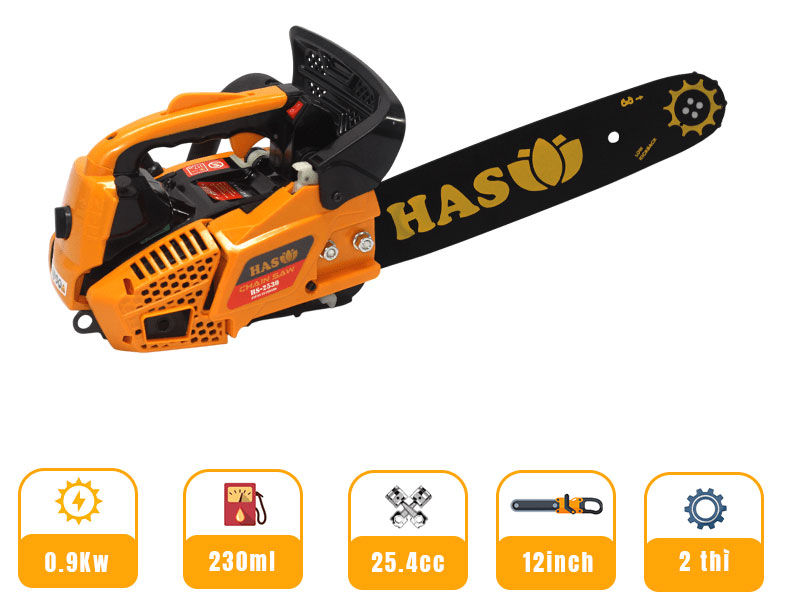 Máy cưa xích tay cụt mini Hasu HS2530
