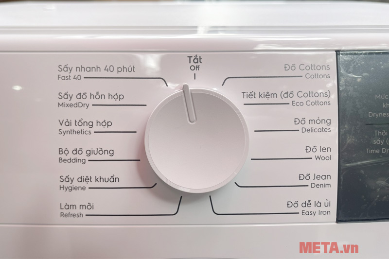 Máy sấy thông hơi Electrolux UltimateCare 8kg EDV804H3WC