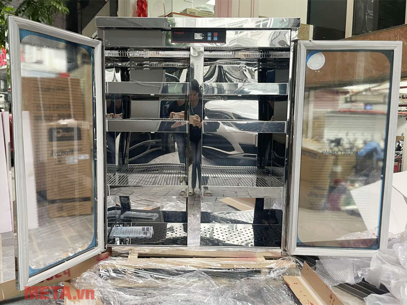 Happys HPS-104C có 2 cánh tủ Tủ tiệt trùng và sấy khô Happys HPS-104C