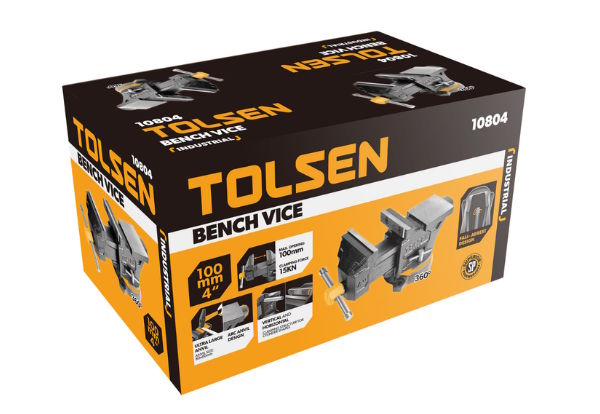 Ê tô công nghiệp 4 inch 100mm Tolsen 10804