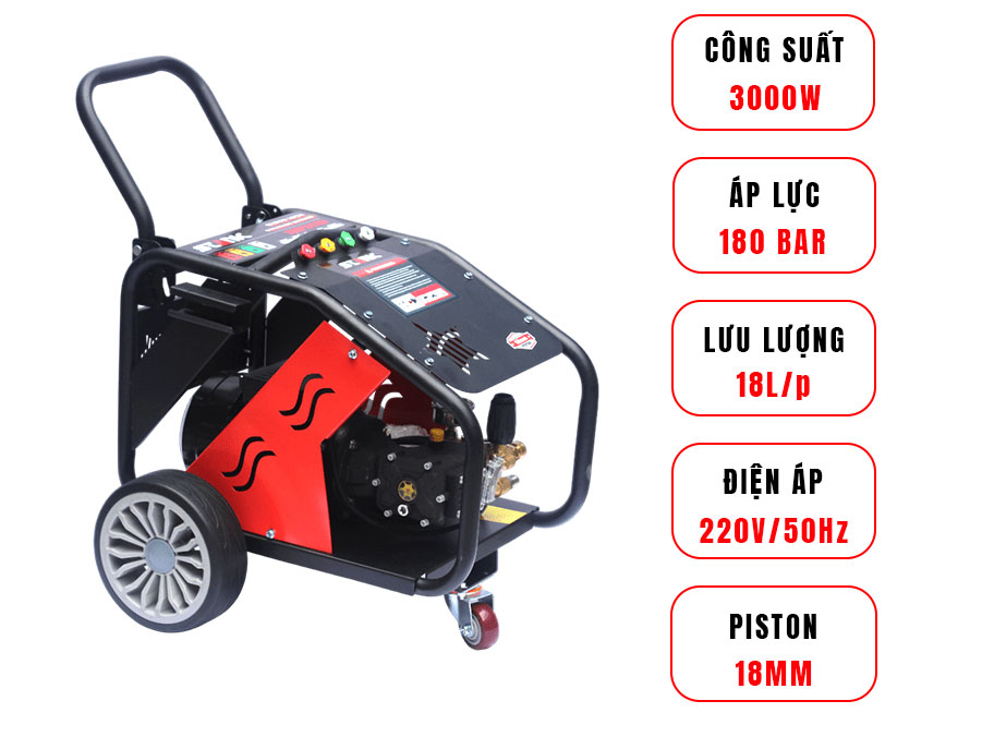 Máy xịt rửa cao áp công nghiệp Stanic SNP3138