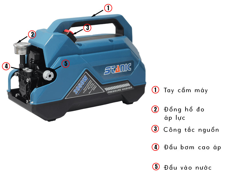 Máy xịt rửa Stanic SNP2850