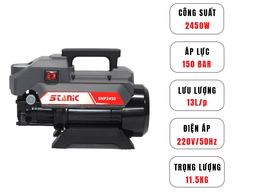 Máy xịt rửa xe Stanic SNP2450