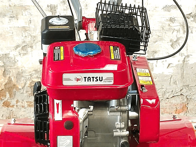 Máy xới đất mini Tatsu TU710BY (xăng + dây curoa)