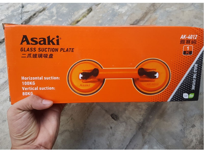 Tay cầm hít kính 2 chấu Asaki AK-4012