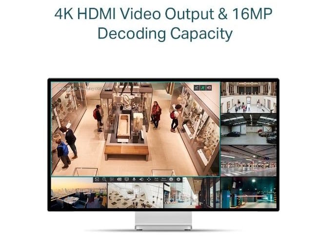 Đầu ghi hình TP-Link VIGI NVR1004H-4P 4 kênh