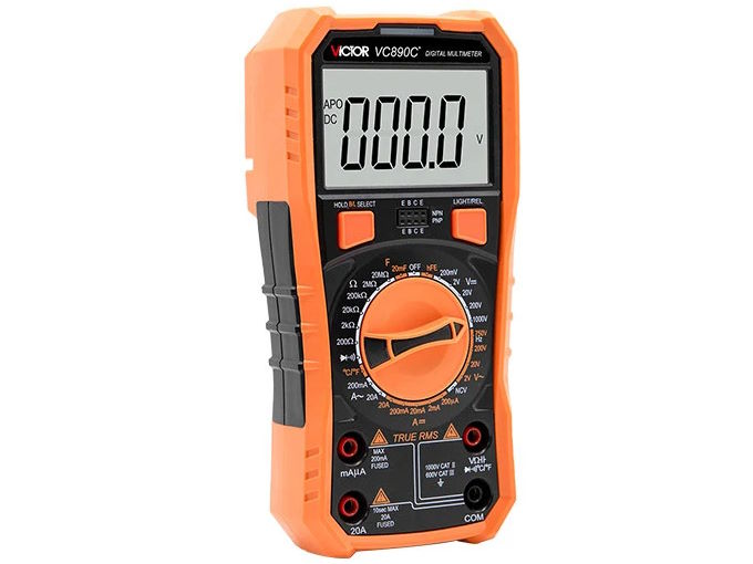Đồng hồ vạn năng điện tử Victor VC890C+