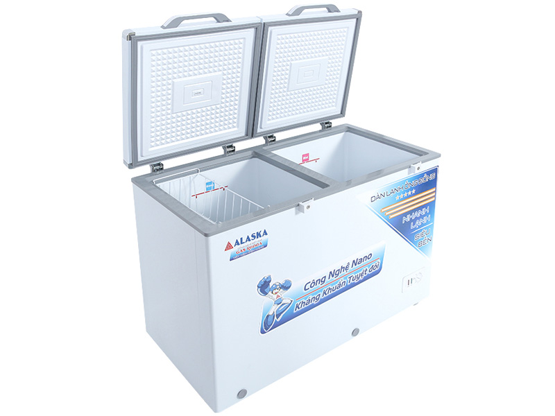 Tủ đông Alaska BCD-4568C được trang bị bảng điều khiển bên ngoài, có dạng núm vặn Tủ đông Alaska BCD-4568C được trang bị bảng điều khiển bên ngoài, có dạng núm vặn