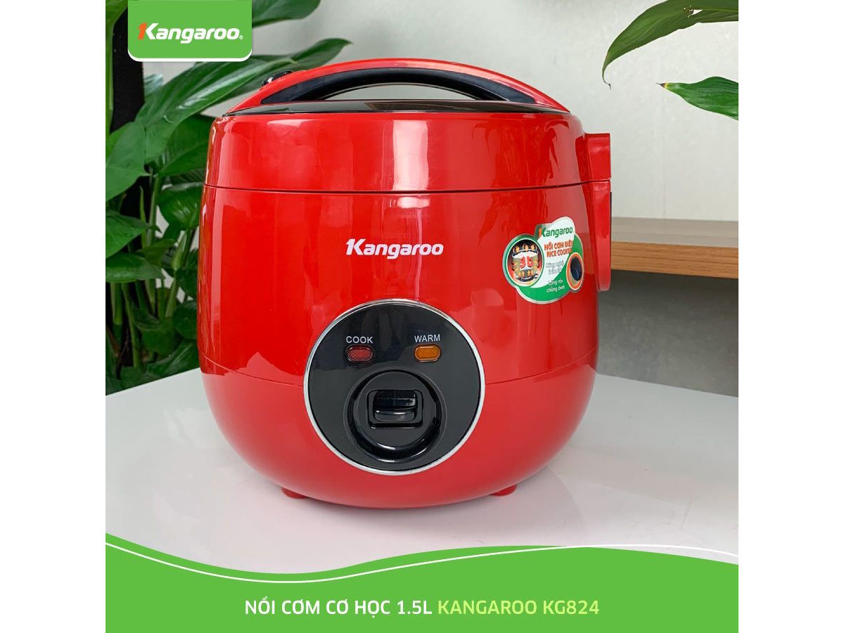 Nồi cơm điện Kangaroo KG824 - 1.5 lít