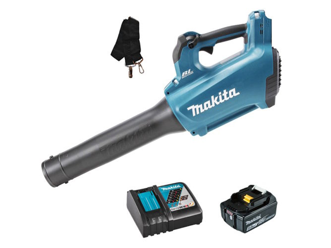 Makita DUB184RT kèm 1 pin 5Ah và sạc nhanh Makita DUB184RT