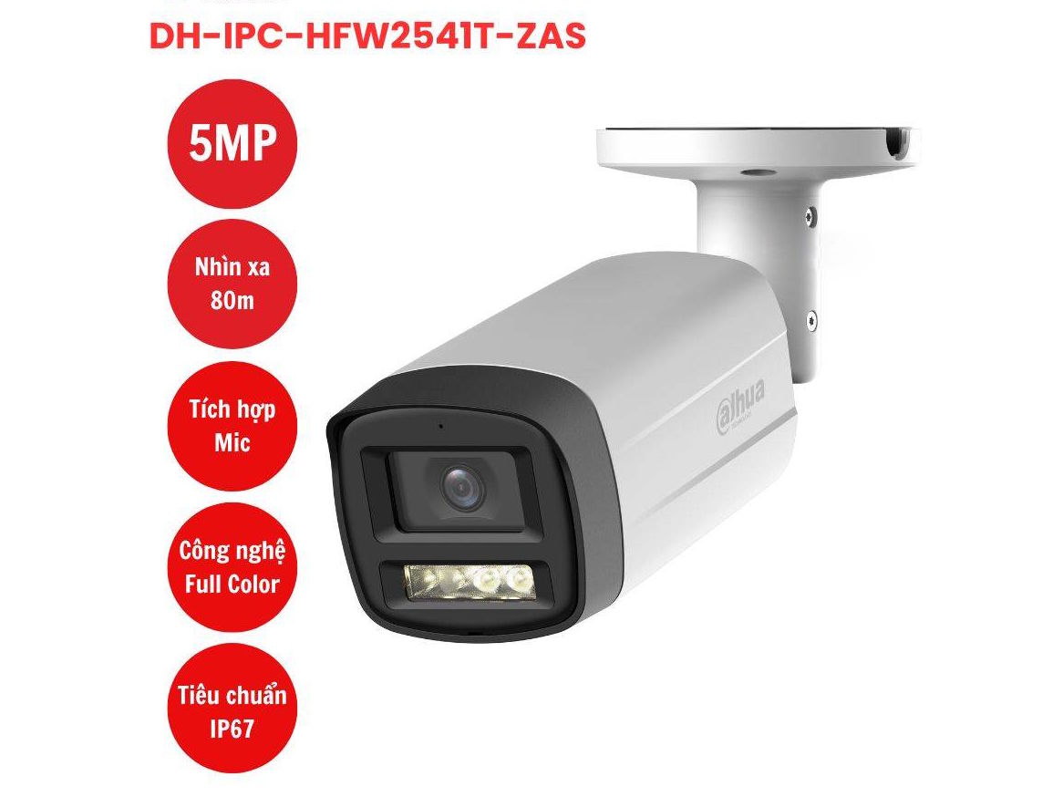 Camera HDCVI 5MP Dahua DH-HAC-HFW1500THP-IL-A