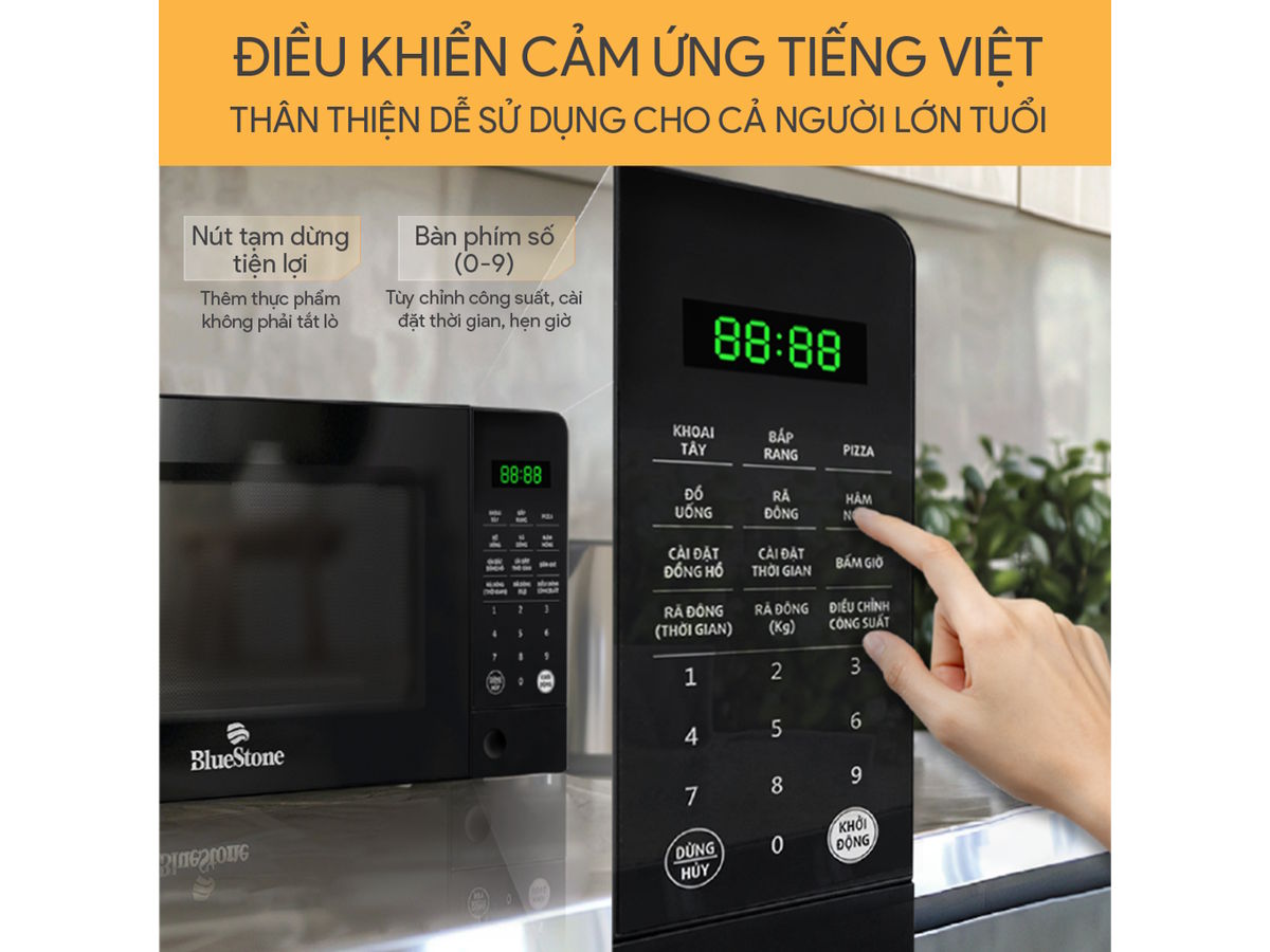 Lò vi sóng BlueStone MOB-7817 - 20 lít