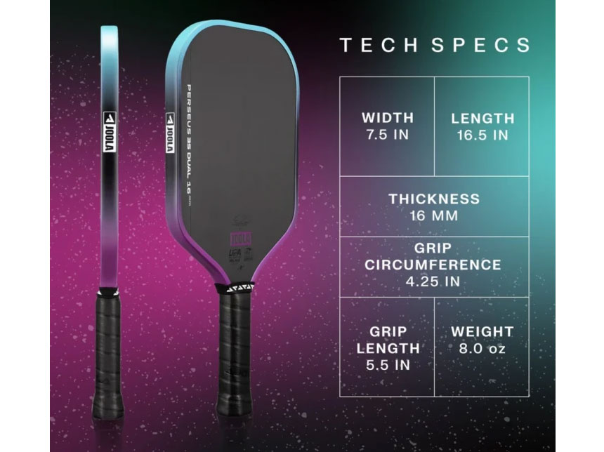 Vợt Pickleball Joola Perseus 3S Dual 14mm