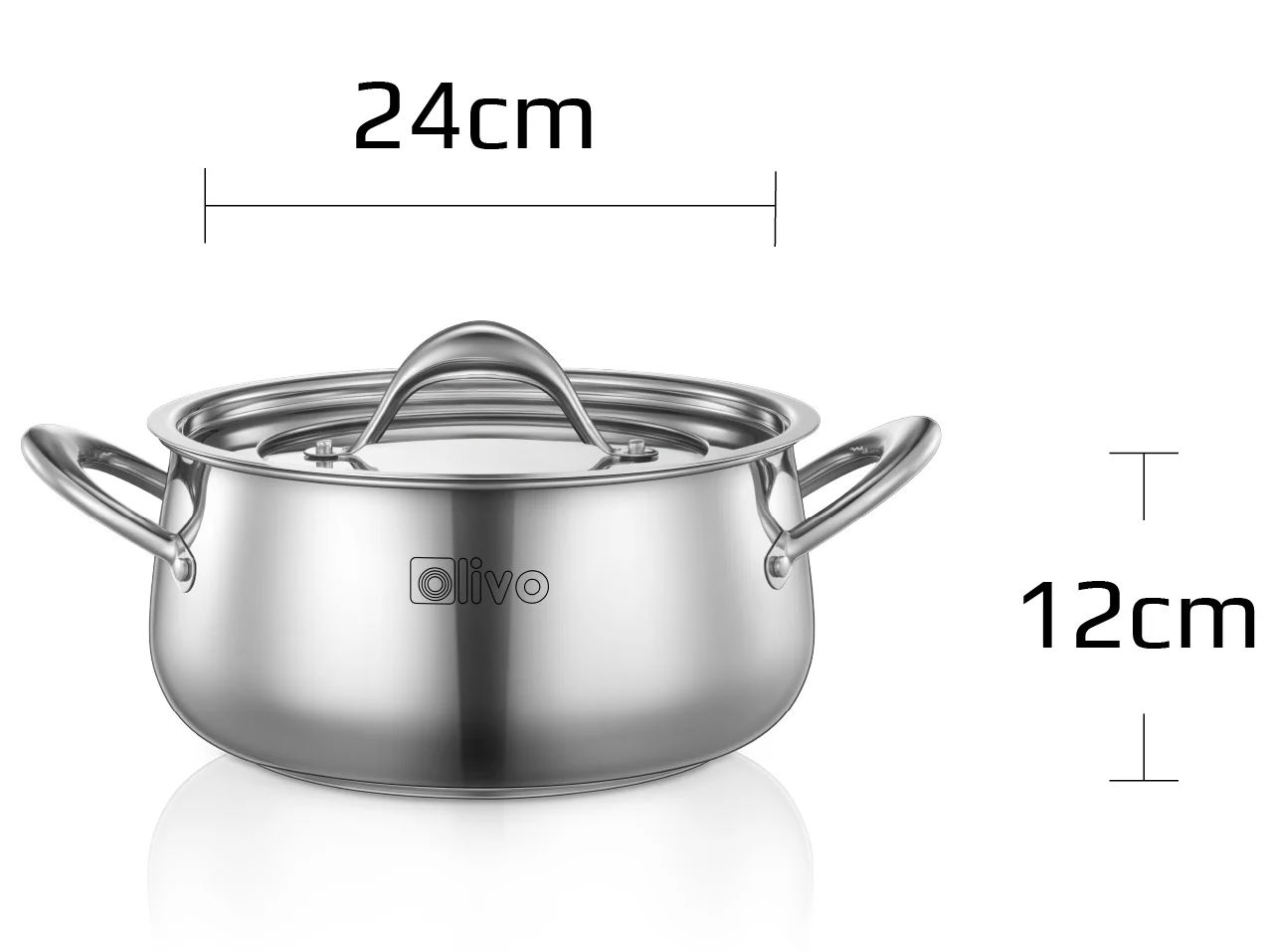 Nồi inox Olivo Chef’s Premium CP2412