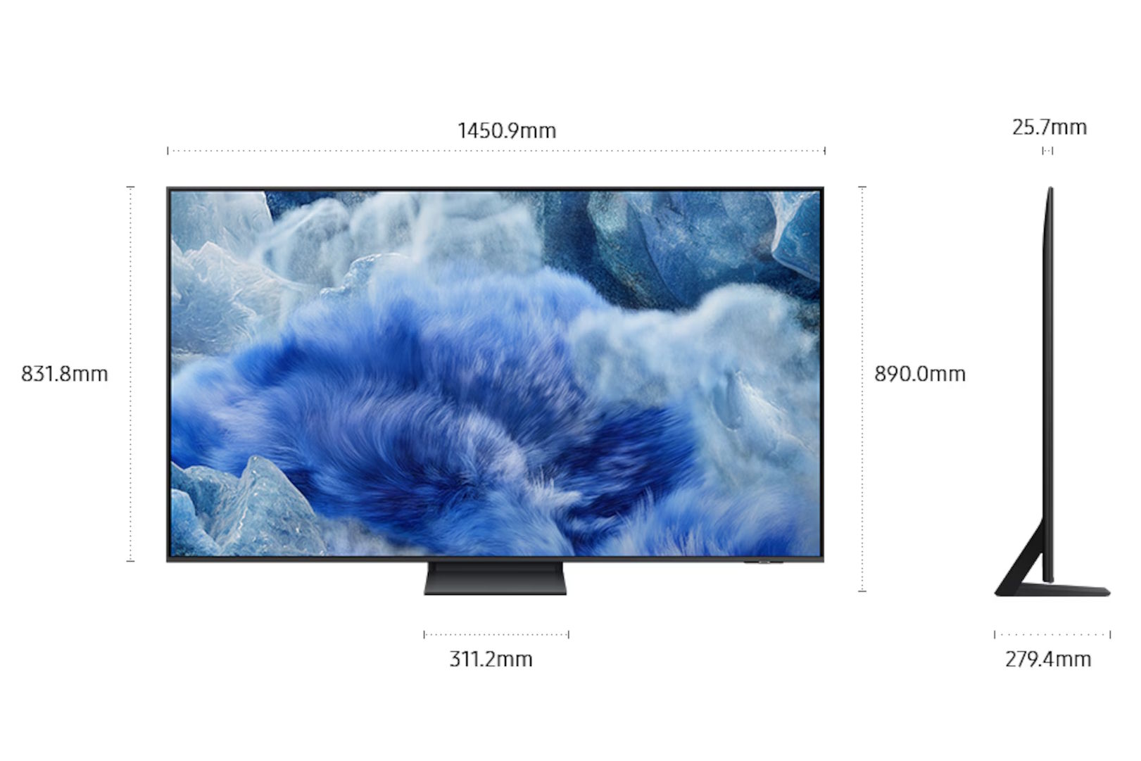 Smart Tivi QLED Samsung AI 4K 65 inch QA65Q8F5AKXXV