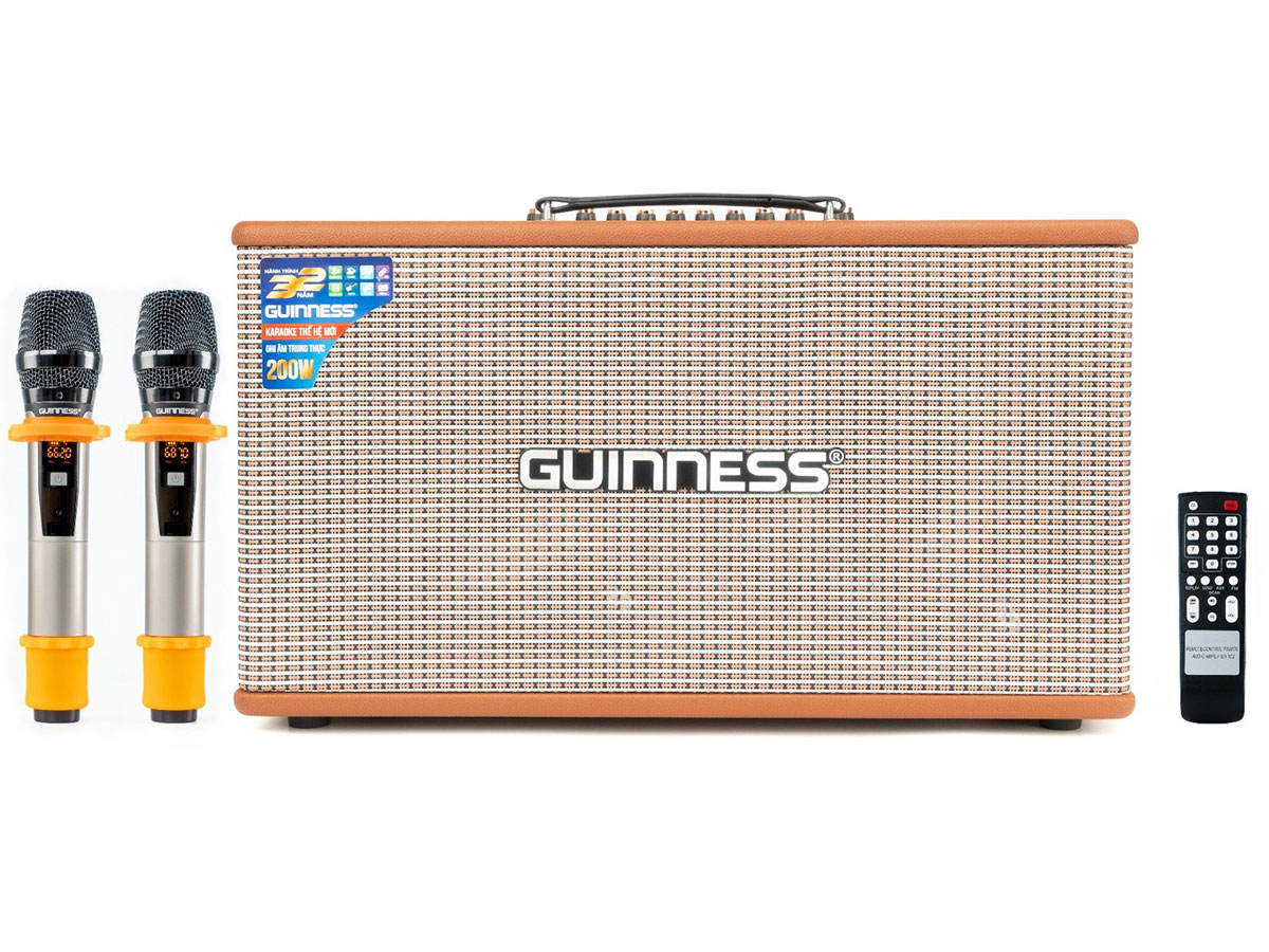 Loa xách tay Guinness GX-325 (2 bass 20cm)