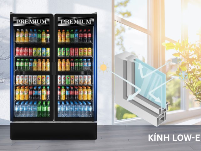 Tủ mát 2 cánh Inverter Sanden Premium SPB-1000P - 842 lít