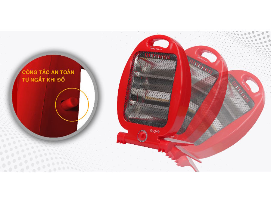 Sưởi điện 2 bóng Yoake YK-HT105