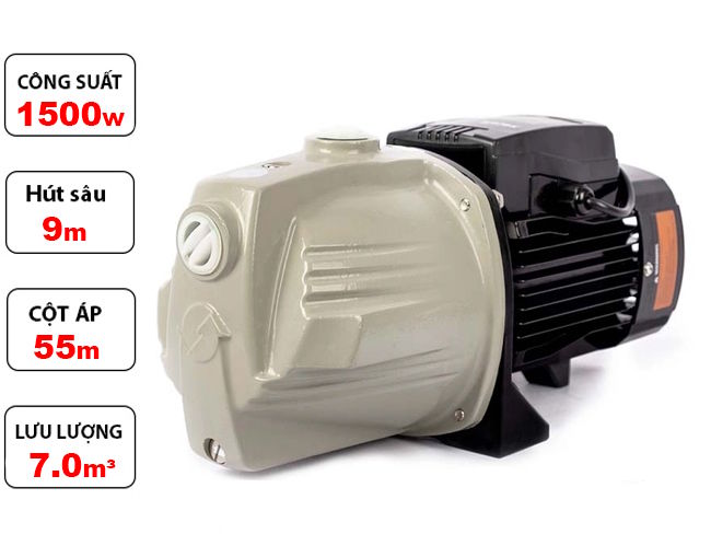 Máy bơm bán chân không đầu lợn Shirai JLm 159-1500S