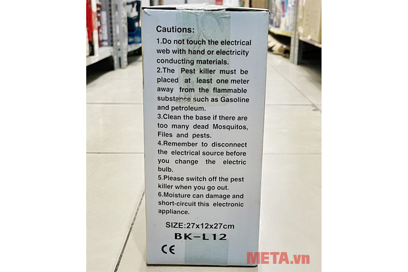 Đèn bắt muỗi Kill Pest 2008 - 12W