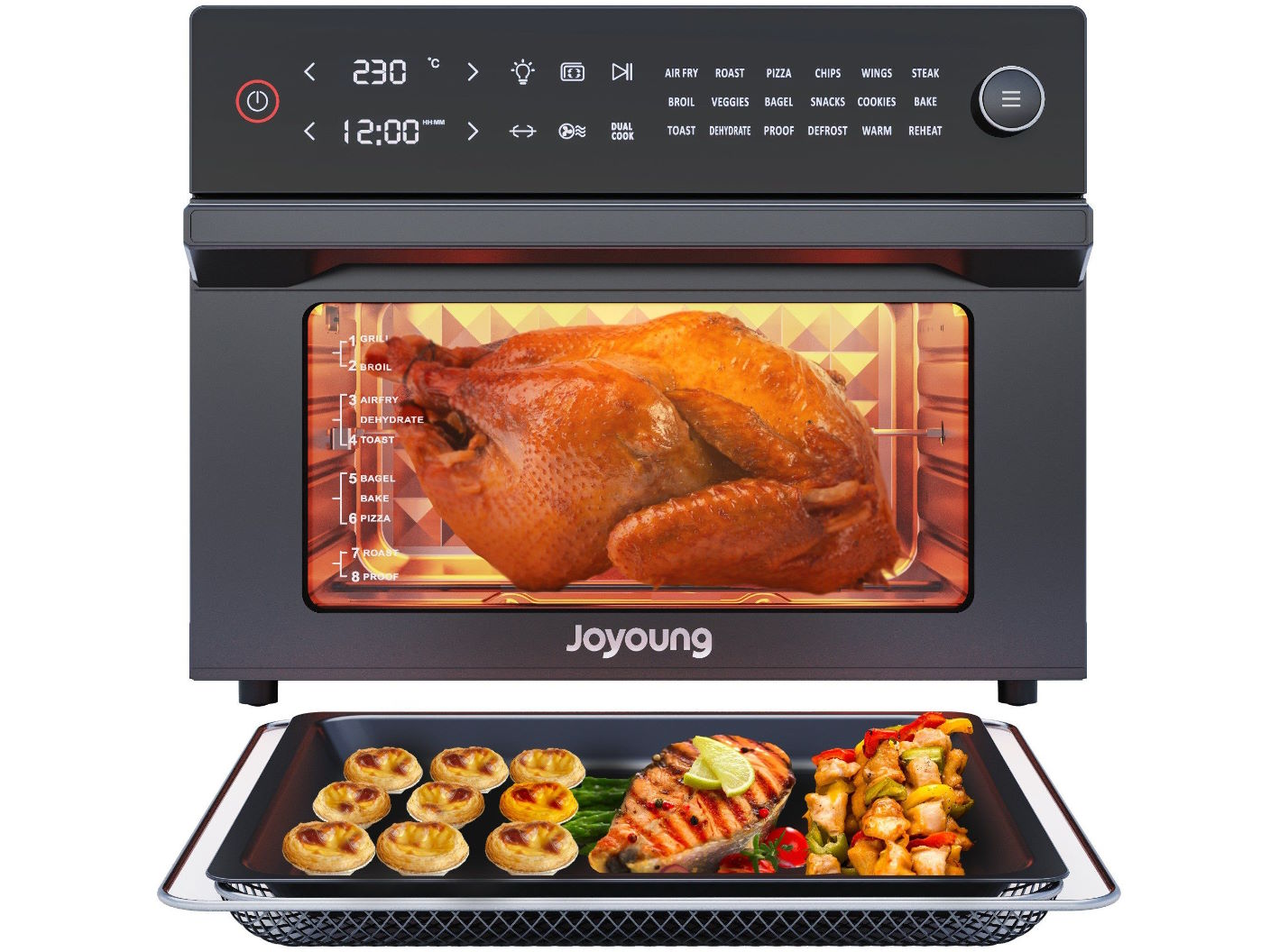 Lò chiên nướng không dầu Joyoung KX30-V583-DE01