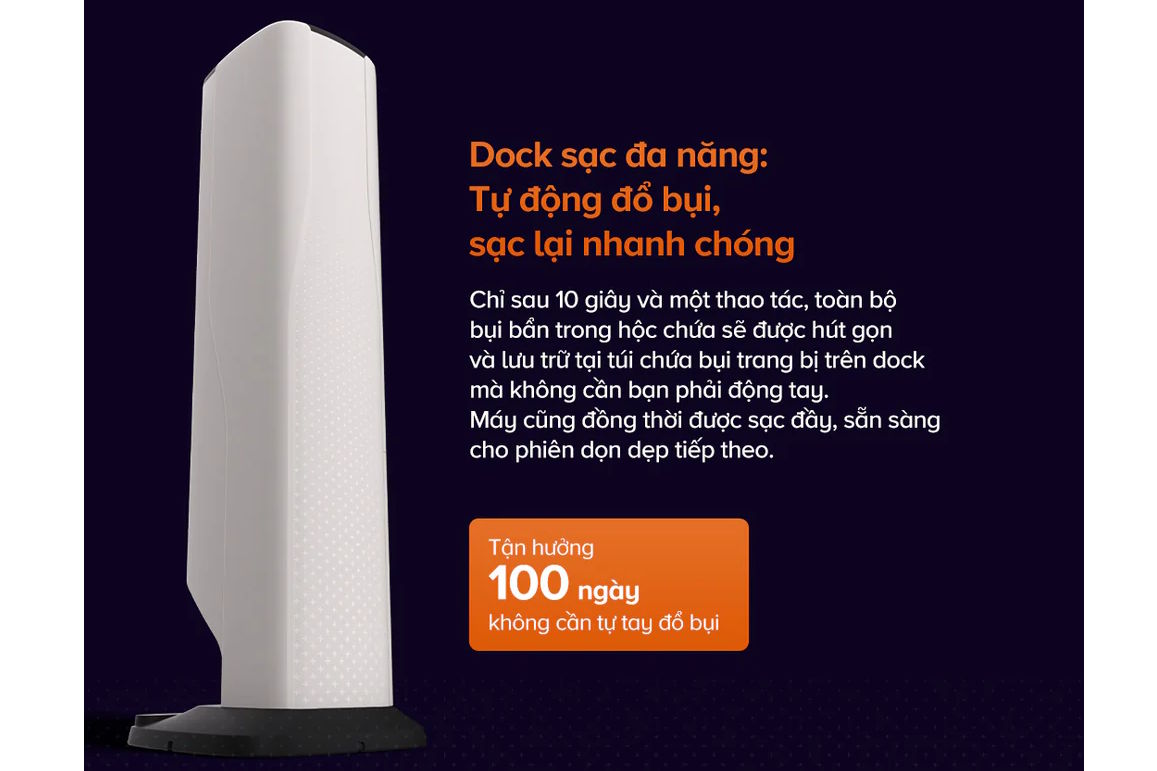 Máy hút bụi cầm tay Roborock H60 Hub Pro - Bản quốc tế