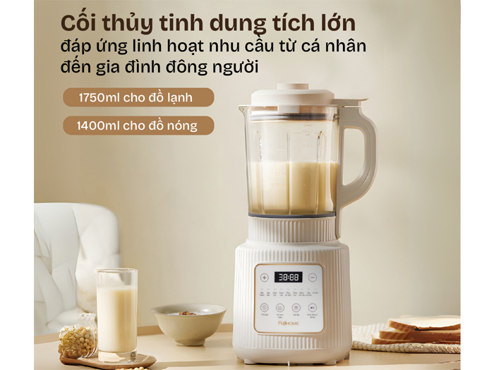 Máy làm sữa hạt đa năng Fujihome SM01A dung tích lớn Máy làm sữa hạt đa năng Fujihome SM01A