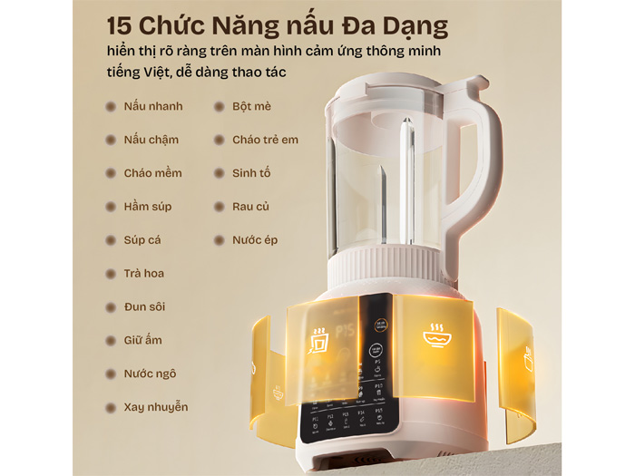 Fujihome SM01B có chức năng nấu đa dạng Fujihome SM01B