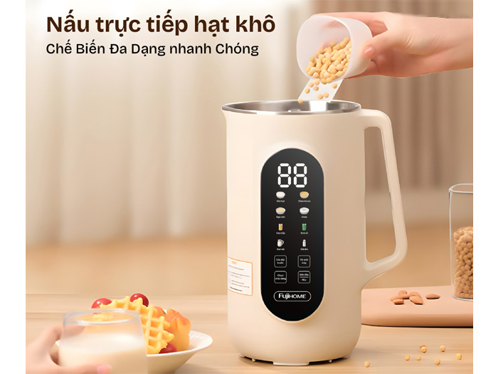 Máy làm sữa hạt đa năng Fujihome SM1636