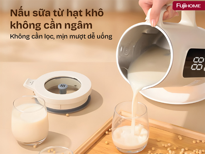 Máy làm sữa hạt đa năng Fujihome SM1636