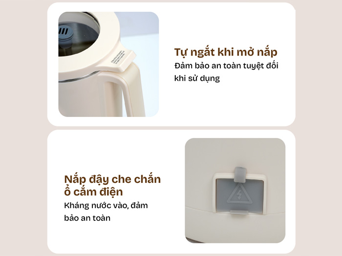 Máy làm sữa hạt đa năng Fujihome SM1636