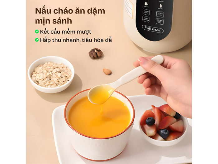 Máy làm sữa hạt đa năng Fujihome SM1636