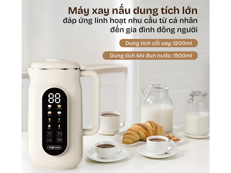Fujihome SM836 có dung tích lớn Fujihome SM836
