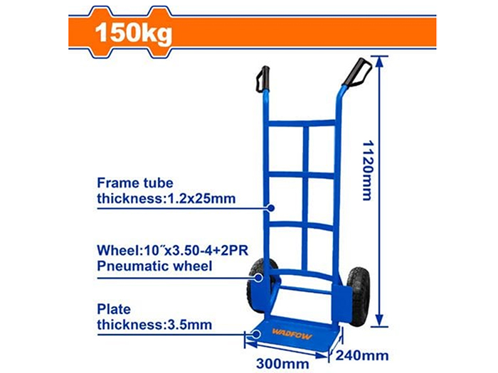 Xe đẩy tay Wadfow WWB2121 - 150kg
