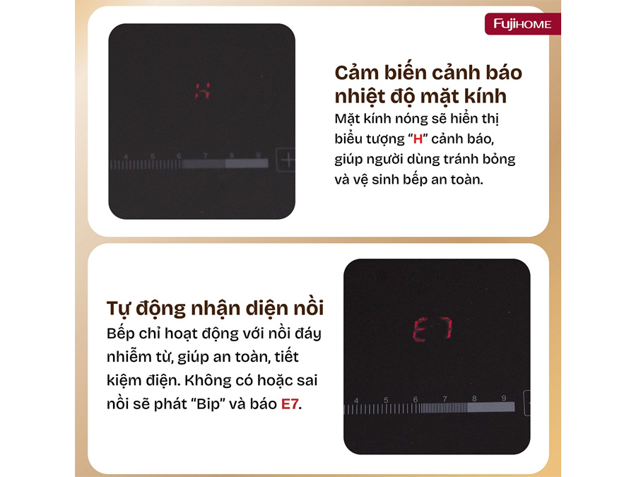 Bếp từ đôi Fujihome IC2622